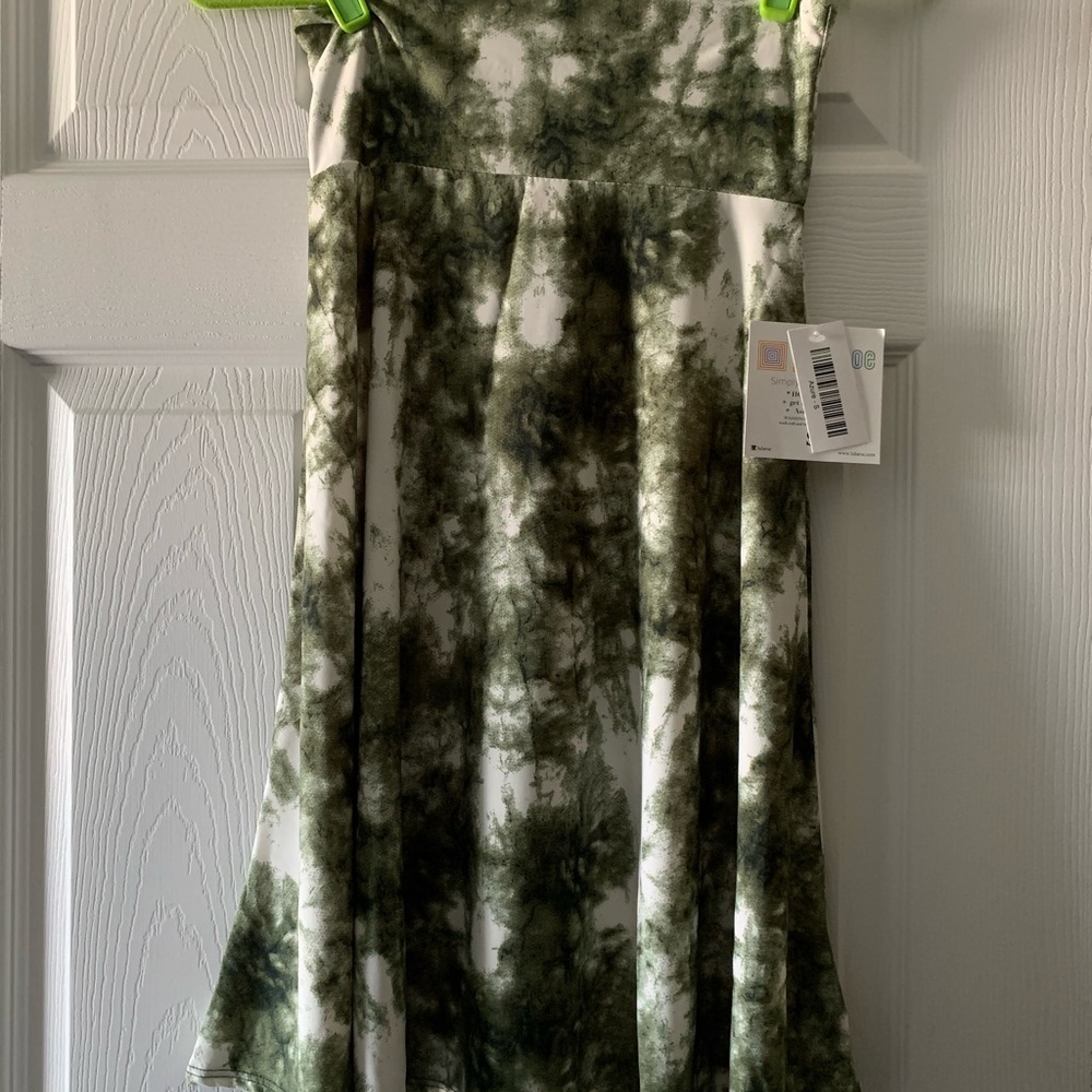 NWT S LuLaRoe Azure Skirt with Tie Dye Pattern